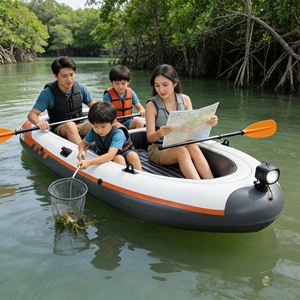Asientos Ergonómicos de <span class=keywords><strong>Kayak</strong></span> <span class=keywords><strong>con</strong></span> <span class=keywords><strong>Pedal</strong></span> en Stock, Cojín Suave para un Uso Cómodo y Prolongado en Pesca, Remo y Deportes Acuáticos - Product Image 3
