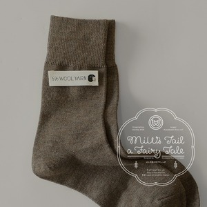 Kadın merinos yünü karışımı yaz sonbahar çorap doğal antibakteriyel özellikleri ile hafif nem esneklik çorap ekip çorap - Product Image 1