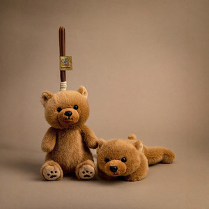 Feiya 2025 Mô Hình Mới Kawaii Plushie Bức Tượng Bóp Đồ Chơi Gấu Căng Thẳng Cứu Trợ Giáng Sinh Quà Tặng Bán Buôn Thú Nhồi Bông PP Bông - Product Image 2