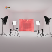 Stand gonflable portable pour salon professionnel avec éclairage LED