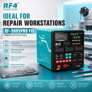 Kit <span class=keywords><strong>de</strong></span> microscope stéréoscopique trinoculaire RF4 avec caméra HD 4K, alimentation, tapis <span class=keywords><strong>de</strong></span> travail, réparation <span class=keywords><strong>de</strong></span> téléphones portables, diffusion <span class=keywords><strong>en</strong></span> direct, inspection <span class=keywords><strong>de</strong></span> pièces fines - Product Image 5