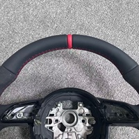 Volant en cuir Alcantara pour Audi S1 S3 S4 S5 S7 S8 A1 A3 A4 A5 A6 B9 B8.5 B8 R8 TT TTRS TTS Q3 Q5
