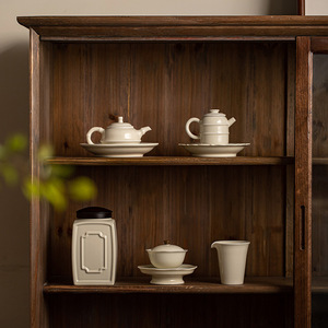 Taza de Té de Cerámica Hecha a Mano con Forma Recta, Taza Justa para Servir Té Kung Fu, Taza Japonesa para Preparar Té - Product Image 3