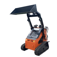 Vendita diretta della fabbrica Skid Steer Loader allegato giardino Farm trattore terne per lavori di costruzione cingolato