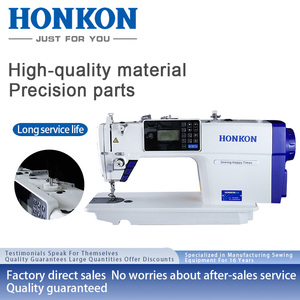 Máquina de Coser Industrial Computarizada de Alta Velocidad HK-9000C con Cortahilos Automático para Fábrica de Ropa - Product Image 1