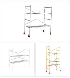 आसान-से-गुना और पोर्टेबल स्टील मचान त्वरित चल निर्माण पहुंच स्कैफैल्ड - Product Image 6