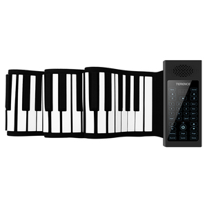 Piano Enrollable TERENCE <span class=keywords><strong>de</strong></span> <span class=keywords><strong>88</strong></span> Teclas, Teclado Electrónico Portátil con Pantalla Táctil HD, 128 Ritmos y Tonos para Principiantes - Product Image 2