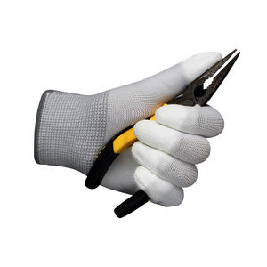 PU Coated Carbon Fiber ESD Work <b>Gloves</b> Smooth Grip Safety <b>Gloves</b> For PCB Handling Cleanroom And Lab Protection - Product Image 1
