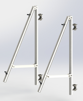Kit solaire de balcon Empery Solar EPR-AFL/ARL, nouvelle conception, installation facile, garantie 10 ans, support mural résistant aux vents jusqu'à 45 m/s.