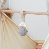 Machine à bruit blanc avec veilleuse et minuterie, apaisant portable pour le sommeil des bébés de 0 à 36 mois, machine à sons OEM pour chambre de bébé