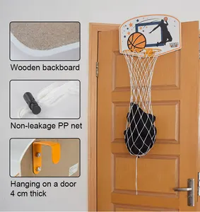 Factory Direct Sale Indoor Wall Mounted Mini Basketball Hoop Kids Custom Practice Toy Mini Basketball Hoop For Home Office