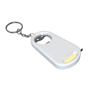 New Design Bottle Opener with Led Light and Keyring and tape measuring