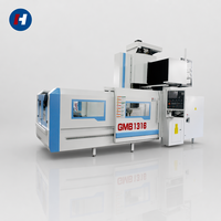 Centre d'usinage CNC à portique GMB1316, haute précision, robuste, pour fraisage, perçage et taraudage de métaux, destiné aux pièces automobiles et aux moules
