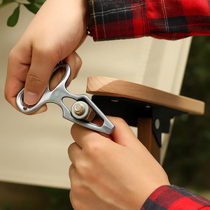 Industrial Grade Stainless Steel Survival <b>Multi</b>-<b>Tool</b> Bottle Opener <b>Camping</b> Wrench - Product Image 5