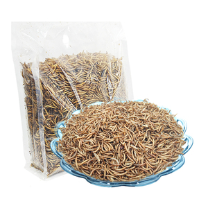 Vers de farine jaunes séchés, riches en protéines, vers séchés pour oiseaux, poissons, nourriture pour animaux de compagnie, insectes comestibles, vers de farine séchés - Product Image 5