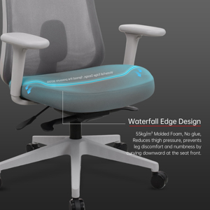 Las mejores sillas de oficina <span class=keywords><strong>Adino</strong></span> con piezas de repuesto para sillas de oficina Ergo Silla de oficina Kursi Direktur Sillas De Oficina Kursi Ergonomis - Product Image 4