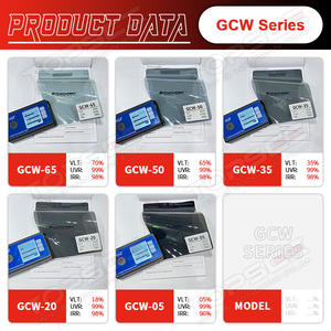 <span class=keywords><strong>GCW</strong></span> Film céramique pour fenêtre ultra clair UVR IR99 % VLT 5%-80% Nano céramique haute isolation 2mil pour fenêtre de voiture - Product Image 2