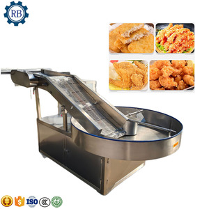 Machine à paner automatique à haute capacité <span class=keywords><strong>pour</strong></span> pâtés à la viande, nuggets de poulet, aliments, poisson, hamburgers, galettes, tempura - Product Image 2