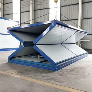 Casa Contenedor <span class=keywords><strong>Plegable</strong></span> Modular Prefabricada Personalizada de 20 pies/40 pies, Casa Contenedor de Lujo <span class=keywords><strong>Plegable</strong></span> Prefabricada <span class=keywords><strong>con</strong></span> Dormitorio, <span class=keywords><strong>Cocina</strong></span> y Baño - Product Image 3