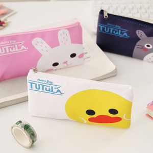 Stationery Storage Pencil Case Cheap Promotional Custom Durable <b>Canvas</b> Pencil Pouch - Product Image 2