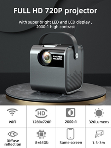 2024 nuovo <span class=keywords><strong>proiettore</strong></span> LCD portatile A5 7.1 Android 720P 160 ANSI lumen cinema <span class=keywords><strong>a</strong></span> <span class=keywords><strong>casa</strong></span> X2 MINI <span class=keywords><strong>proiettore</strong></span> intelligente - Product Image 2