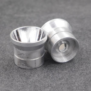 26,5 mm (diamètre) Réflecteur <span class=keywords><strong>de</strong></span> lampe torche LED en aluminium SMO, lisse ou à effet peau d'orange, X 22 mm (hauteur) - Product Image 1