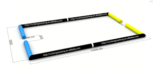 Venta al por Mayor <span class=keywords><strong>de</strong></span> Fábrica, Campo <span class=keywords><strong>de</strong></span> <span class=keywords><strong>Fútbol</strong></span> Inflable 3v3 para Exteriores <span class=keywords><strong>de</strong></span> PVC con Logotipo Personalizado en Color y Tamaño, 20*15m15*10m - Product Image 2