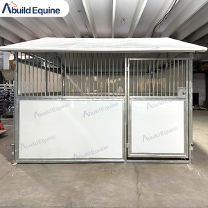 Establos Portátiles para Caballos, Paneles Metálicos Galvanizados para Establos Temporales - Product Image 3