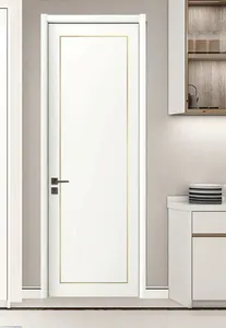 家のための現代内部部屋の設計純木のドアの家の内部ドア