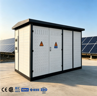 Transformateur triphasé sur mesure série YBG 11kV/400V de style européen, sous-station compacte 400kVA