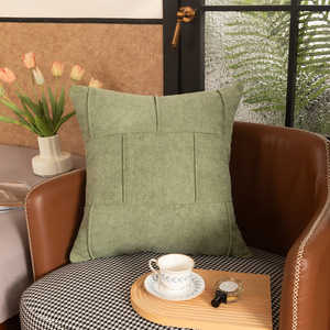 Coussin décoratif moderne haut de gamme en polyester, motif rayé tissé délicat, pour canapé <span class=keywords><strong>et</strong></span> chambre à coucher, portable - Product Image 5