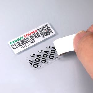 Etiqueta de Papel Recubierto con Sello de Garantía Personalizado, Sello de Seguridad a Prueba de Manipulación, Etiqueta de Papel Recubierto Personalizada - Product Image 5