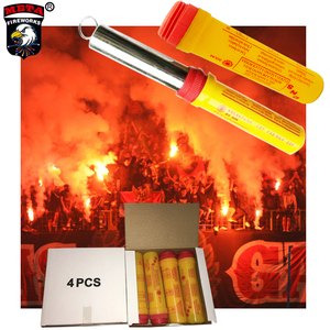 Smoke for Party Bomb 5min Silent Fireworks Red Light Flame Pyrotechnics Flame pink Bomb Ground Fireworks Inflatable Dzb01r