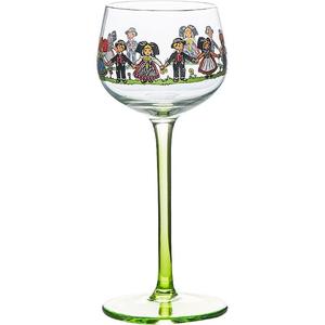Copa Estilo Alsace para Vino Tinto, Diseño Nórdico con Figura Humana, Linda y Creativa, 150ml/350ml, Ecológica - Product Image 1