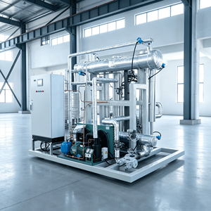 Unidad de Recuperación Automática de CO2 Líquido 15*25m2, Equipo de Producción de Dióxido de Carbono Líquido - Product Image 2