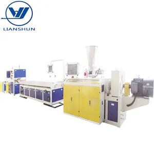 WPC wall panel making machine/PE/PP/PVC floor profile production line