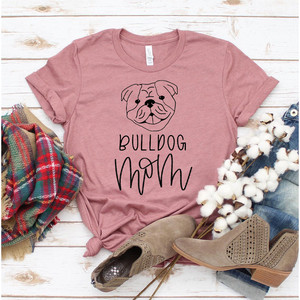 T-shirt pour maman de bouledogue - Product Image 1