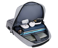 Sac à dos en tissu Oxford durable pour hommes et femmes, avec compartiment pour ordinateur portable, style moderne pour le travail - Nouvel An, remise de diplôme, fête des pères