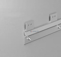 Offre Spéciale moderne en aluminium français taquet Z Clip support résistant à l'eau accrocher armoire murale panneau d'affichage cadre Photo panneau mural Compact