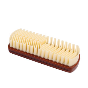 Brosse à chaussures en daim, outil de nettoyage en bois pour l'élimination des taches et l'entretien des bottes et des chaussures - Product Image 1