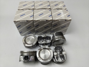 Lot de 6 pistons avec segments 11257610295 84mm pour <span class=keywords><strong>BMW</strong></span> <span class=keywords><strong>E82</strong></span> E90 E60 135i 335i 535i 740i <span class=keywords><strong>N54</strong></span> N54B30 3.0L Surdimensionnés 025 050 - Product Image 2