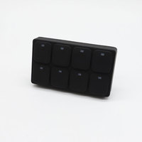 Panel de Botones CANbus Personalizable con Símbolos, 8 Teclas, Almohadilla de Silicona Automotriz, CAN 2.0B, 9-36V DC, Equipo Eléctrico DL-KB08Q