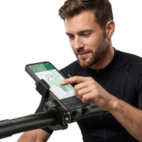 Support mural flexible et étanche DREAMKACHER pour téléphone portable, idéal pour le VTT, les accessoires de cyclisme et l'utilisation en extérieur