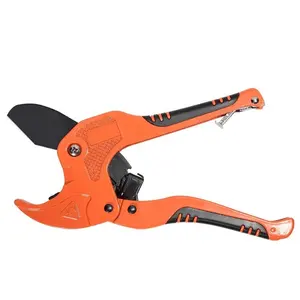 Pipe and Tube Cutter, Ratcheting Hose Cutter One-hand Fast Pipe Cutting Tool with Ratchet Drive