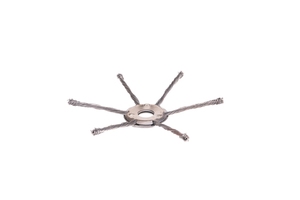 Tondeuse à Gazon Électrique <span class=keywords><strong>Coupe</strong></span>-Herbe de Jardin 6 Têtes de Roue à Fil Tête de Débroussailleuse en Fil d'Acier Lame Métallique Oscillant pour Mauvaises Herbes à Bord Arrondi - Product Image 3