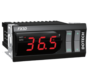 Bestselling DOTECH FX3D-00 Digital Temperature Controller, Multi-Function, Heating/Cooling, <b>Timer</b> & Defrost Outputs, High/Low Al - Product Image 2