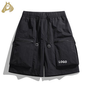 Envío Rápido, Shorts Versátiles y Ligeros, Pantalones Cortos Urbanos con Bloques <span class=keywords><strong>de</strong></span> Color, Cómodos Shorts <span class=keywords><strong>de</strong></span> Nailon para Hombre para el Tiempo Libre - Product Image 1