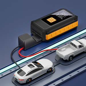 Nuevo arrancador de batería de coche portátil con Inflador de compresor de aire de Banco de energía para uso en motocicleta incluye bomba de aire - Product Image 2