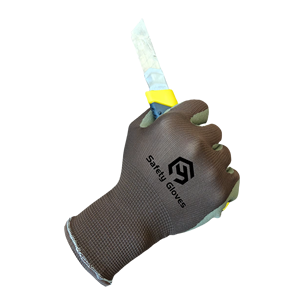 قفازات سلامة موقع البناء CHUANGYING مقاومة للاهتراء وتنفس مع رغوة لحماية العمل للعمال - Product Image 4