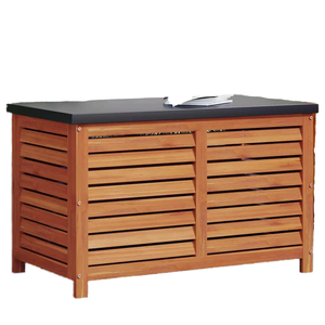 Armario de Almacenamiento para Jardín SDGS007, Caseta para Herramientas con Parte Superior Abierta, Estructura de Madera, Capacidad de 100L, Moderno, Ecológico, Tratado Térmicamente, para Patio Trasero - Product Image 1